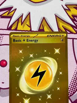 Pokemon TCG - Basic Electric Energy 257/198 - Scarlet & Violet - Gold - NM/M - Image 2