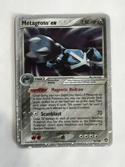 Pokemon Metagross ex EX Power Keepers Holo #95 - Image 1