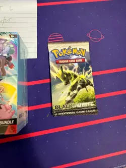 Pokemon black and white booster pack Zebstrika - Image 1