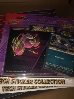 Pokemon TCG Ascended Heroes Tech Blister Pack - New & Sealed - (Gastly) - Image 1