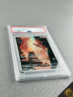 Pokemon PSA 8 Charmander #168 MEW IT Illustration Rare 2023 Italiano - Image 5