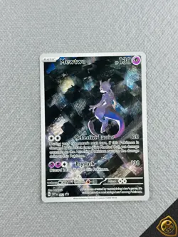 Pokemon Mewtwo 052 Promo Ultra Premium Scarlatto e Violetto 151 2023 ENG - Image 1