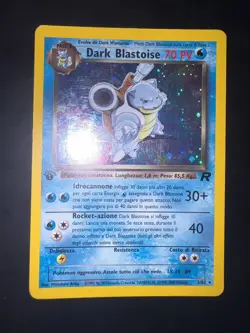 Pokemon Dark Blastoise 3/82 Holo Prima Edizione Team Rocket GOOD+ - Image 2