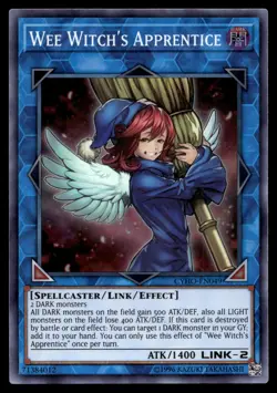 WEE WITCH'S APPRENTICE CYHO-EN049 SUPER RARE CYBERNETIC HORIZON YU-GI-OH - Image 1