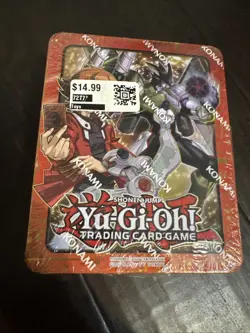 YUGIOH! 2018 Jaden Yuki Mega-Tin! NEW Factory Sealed Ripped - Image 1