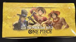 One Piece 12 Tin Pack Set Vol.2 TS-02 Display English In Hand USA FREE OP14 pack - Image 5
