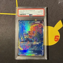 One Piece - Marco PRB02-008 (SR) Alt Art "The First PSA 10 On the Market!!!! 💯 - Image 1
