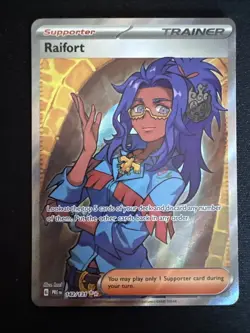 Raifort Holo Prismatic Evolutions Pokemon TCG Card Ultra Rare 142/131 - Image 1