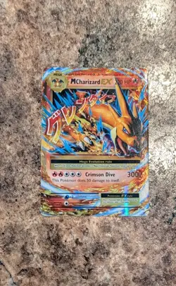 M Charizard EX Holo Card 13/106 Pokemon TCG XY Evolutions 2016 - Image 1