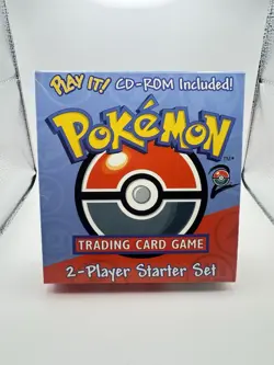 Pokemon Base Set 2 Two Player Starter Set Deck NO CARDS Includes SEALED CD - Image 1