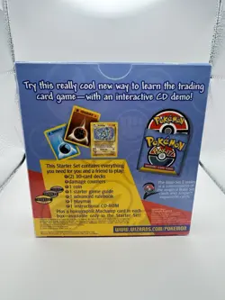 Pokemon Base Set 2 Two Player Starter Set Deck NO CARDS Includes SEALED CD - Image 2