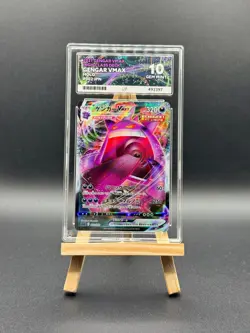 Ace 10 Gem Mint Pokemon Gengar VMAX Deck Card 002/019 High Class - Image 1