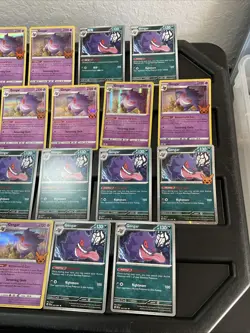 (30) Gengar CARDS LOT VTG HOLO STAMP VTG Reverse Rare Halloween Stamp - Image 4