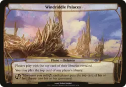 Windriddle Palaces Planechase 2012 PLD Common MAGIC GATHERING CARD ABUGames - Image 1