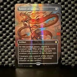 Banner of Kinship (Borderless) (Mana Foil) Foundations Foil - Image 1