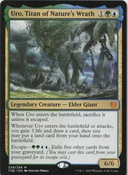 Uro, Titan of Nature's Wrath M Theros Beyond Death 229 - LP MTG - Image 1