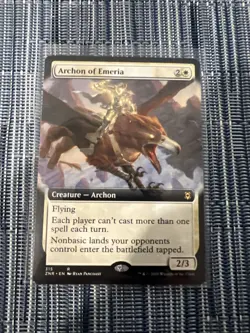 Archon of Emeria (Extended Art) Zendikar Rising - NM - MTG - Image 1