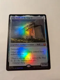 The Walls of Ba Sing Se FOIL 261 Avatar TLA Mythic Unplayed Mint M/NM Legendary - Image 1