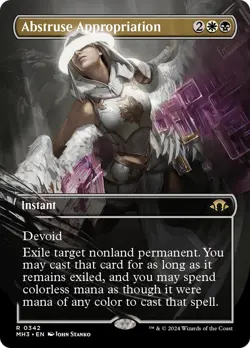 Abstruse Appropriation (Borderless) [Modern Horizons 3] Foil Near Mint - Image 1