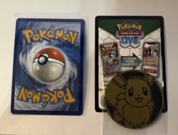 Prismatic Evolutions Eevee 074/131 Pokemon Day 2025 Reverse Cosmos Promo w/COIN! - Image 2