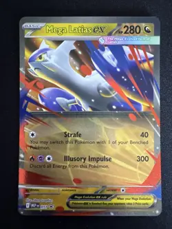 Pokemon TCG Mega Latias Ex 011 Black Star Promo Near Mint - Image 1