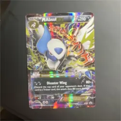 Pokemon M Absol EX Mega Promo Holo XY63 210 HP Disaster Wing XY - Image 1