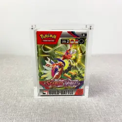 Magnetic Pokemon Acrylic Display Case for Pokemon Booster Bundle US - Image 3