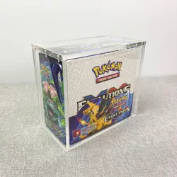 Magnetic Acrylic Pokemon Display case for Pokemon TCG Booster Box Bundle US - Image 1