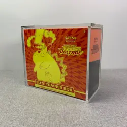 Magnetic Acrylic Display Case Pokemon ETB Elite Trainer Box Japanese Booster US - Image 5