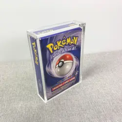 Magnetic Acrylic Display Case for WOTC Pokemon TCG Theme Deck 1999-2000 US - Image 1