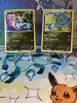 2012 Pokemon Dratini Dragonair Lot (2) Holo - Image 1