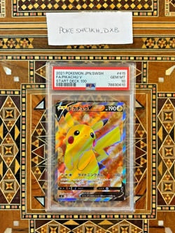 PSA 10 Pikachu V 415/414 Pokemon Sword and Shield Start Deck 100 Japanese 2021 - Image 1