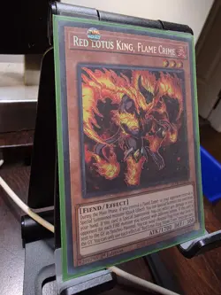 Yu-Gi-Oh Red Lotus King, Flame Crime BLTR-EN028 - Image 2