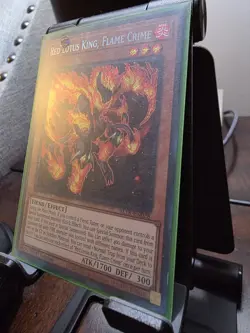 Yu-Gi-Oh Red Lotus King, Flame Crime BLTR-EN028 - Image 3