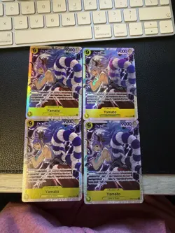 Yamato OP04-112 SR Super Rare - One Piece - ENGLISH (prb) PLAYSET X4 - Image 1