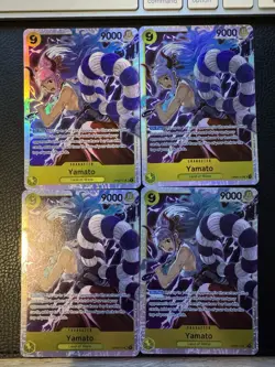 Yamato OP04-112 SR Super Rare - One Piece - ENGLISH (prb) PLAYSET X4 - Image 2
