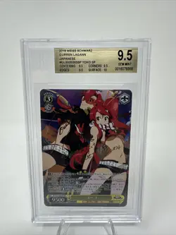 Weiss Yoko Gl / S52-003SP Gurren Lagann Gold Signature BGS 9.5 Gem Mint - Image 1