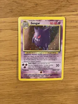 Pokemon TCG Gengar Holo Rare 11/110 Legendary Collection 2002 WOTC Vintage Card - Image 1
