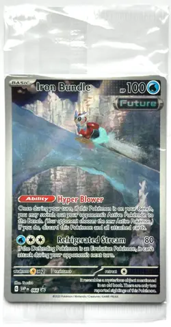 Iron Bundle 066 Black Star Promo (Sealed) - Pokemon TCG - S&V Promo Cards - M/NM - Image 1