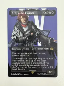 Ardyn the Usurper Showcase Borderless MTG Magic the Gathering Card NM Mint FIN - Image 1