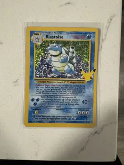 Pokemon - Blastoise holo trading card - Celebrations: Classic Collection 2/102 - Image 1