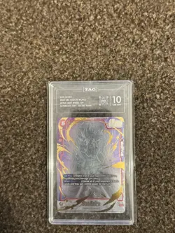 Son Goku Fusion World V.1 Secret Rare Card FB04-129 Super Rare Dragon Ball - Image 3