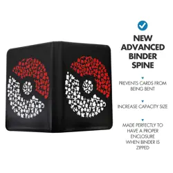 900 Cards Pocket Binder 9 Pocket Game Sport Trading Cards Storage Album Folder - Image 3