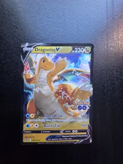 Dragonite V SWSH235 Promo SWSH Black Star Pokemon Card - NM - Image 1