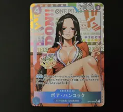 Custom Boa Hancock Manga Goddess Waifu Card Holo One Piece CCG - Image 1