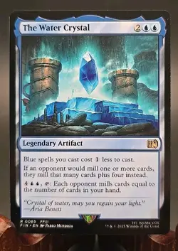 The Water Crystal Final Fantasy MTG Regular Near Mint - Image 1