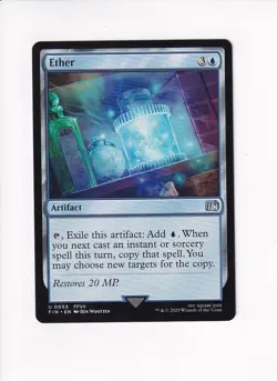 MAGIC THE GATHERING MTG FINAL FANTASY ETHER (X) - Image 1