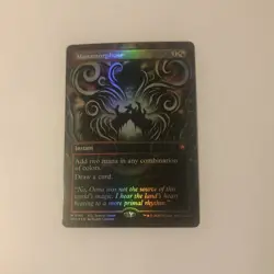 MTG Lorwyn Eclipsed - Foil Manamorphose Borderless Special Guest (SPG M 0142) - Image 1