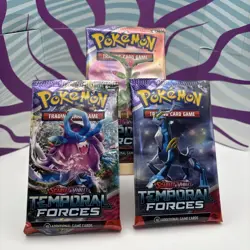 ⏳ Pokemon TCG: Temporal Forces Booster Pack x 3 – New & Sealed - Image 1