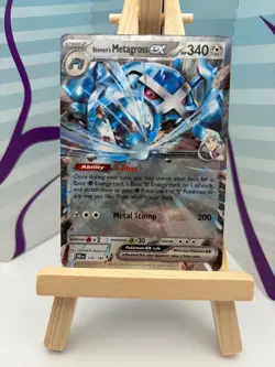🛡 Pokemon TCG: Metagross ex 145/182 – Destined Rivals Double Rare – NM/M - Image 1
